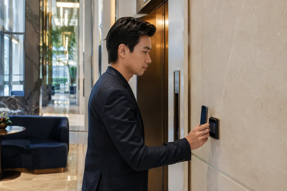 Prepare identity verification before the guest arrives.