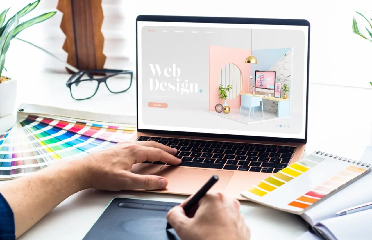 Editing website content and layout